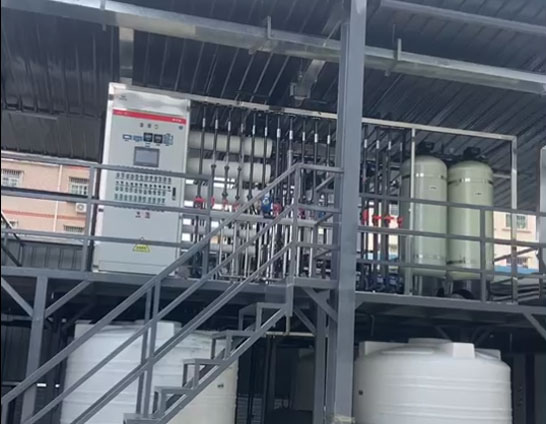 深圳某企業(yè)中水回用項目案例
