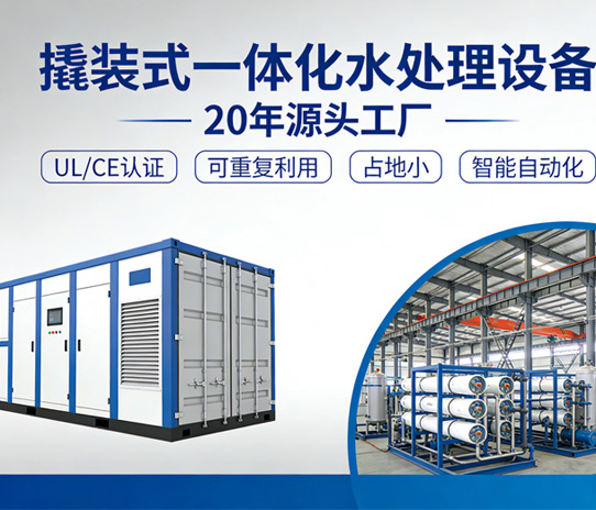 百惠浦中水回用設備出口（沙特阿拉伯）深耕中水回用領域